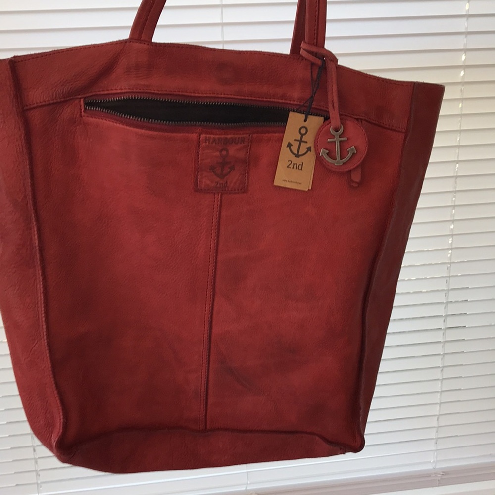 HARBOUR SECOND LEATHER TOTE